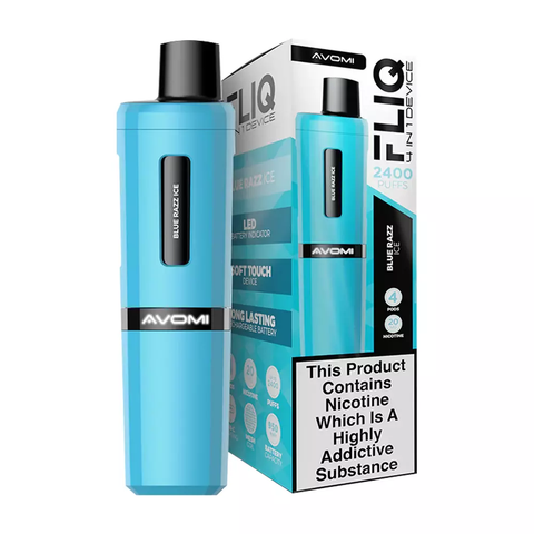 FLIQ 4 in 1 Device Starter Kit - Blue Razz Ice (Avomi)