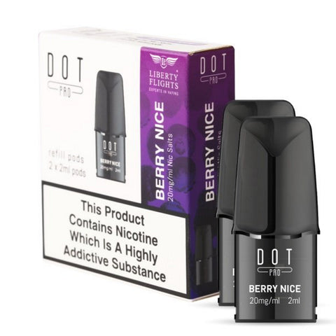 Dot Pro Refill Pods (Liberty Flights Berry Nice)