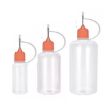 Needle Tip Bottles (Orange Caps)