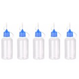 5 x 30ml Needle Tip Bottles (Blue Caps)