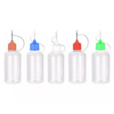5 x 30ml Needle Tip Bottles (Multi Coloured Caps)