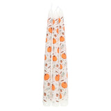 3 Pumpkin Taper Candles