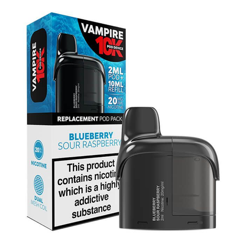 Vampire Vape 10K Replacement Pod (Blue Sour Raspberry)