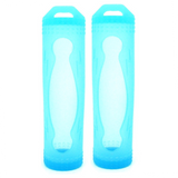 Protective Silcone Sleeve for 18650 Batteries (Blue)
