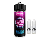Blue Sour Raspberry - 100ml (Vampire Vape Bar Salts) + 2 Nicotine Shots
