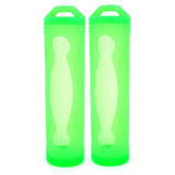Protective Silcone Sleeve for 18650 Batteries (Green)
