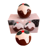 Christmas Pudding Salt and Pepper Shakers