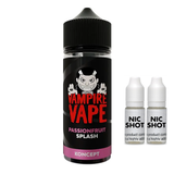 Passionfruit Splash - 100ml (Vampire Vape Koncept) + 2 Nicotine Shots