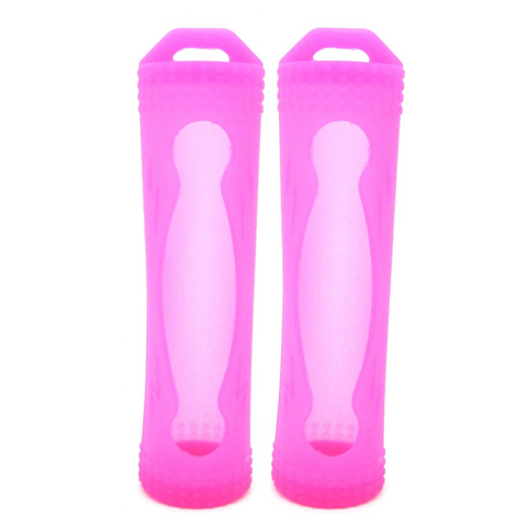 Protective Silcone Sleeve for 18650 Batteries (Pink)