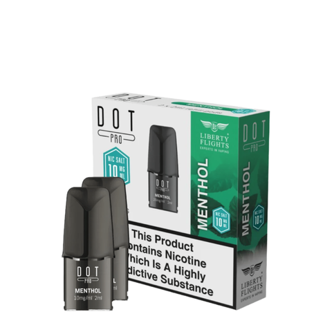 Liberty Flights Dot Pro Refill Pods (Menthol) Wizard Trading Liberty Flights Dot Pro Refill Pods (Menthol) Wizard Trading