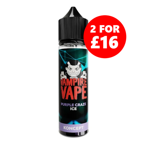 Purple Craze Ice - 50ml (Vampire Vape Koncept) - 2 for £16