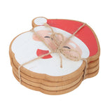 Jolly Santa Coaster Set