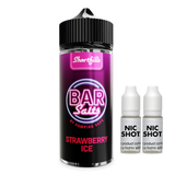 Strawberry Ice - 100ml (Vampire Vape Bar Salts) + 2 Nicotine Shots