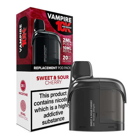 Vampire Vape 10K Replacement Pod (Sweet Sour Cherry)
