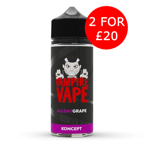 All Day Grape - 100ml (Vampire Vape Koncept)