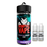 Purple Craze Ice - 100ml (Vampire Vape Koncept) + 2 Nicotine Shots