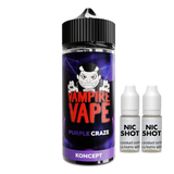 Purple Craze - 100ml (Vampire Vape Koncept) + 2 Nicotine Shots
