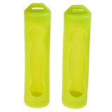 Protective Silcone Sleeve for 18650 Batteries (Yellow)