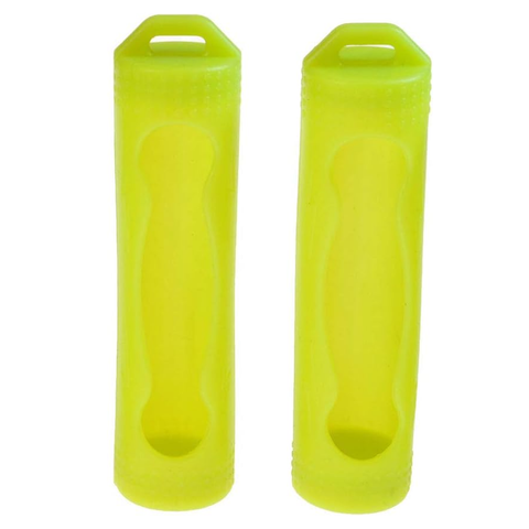 Protective Silcone Sleeve for 18650 Batteries (Yellow)