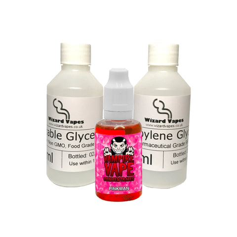 Pinkman Flavour Concentrate & PG/VG package
