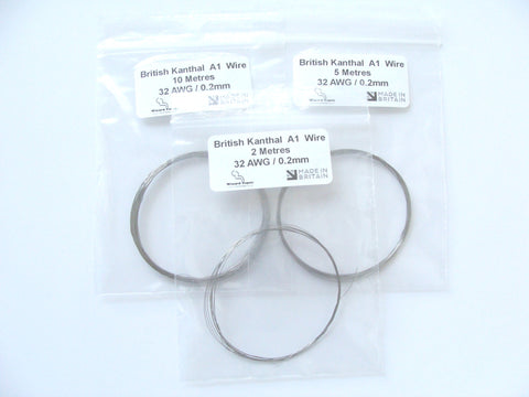 Kanthal A1 - 32 AWG (0.2mm)