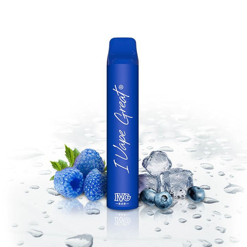 Blue Raspberry Ice IVG Bar Plus+ (IVG)