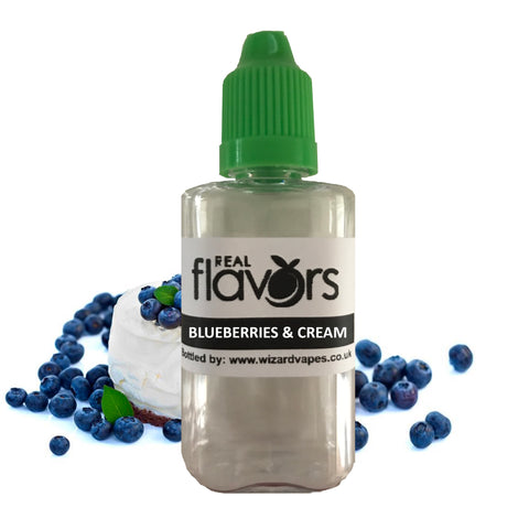 Blueberries and Cream (Real Flavors)