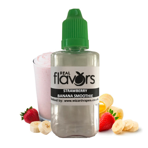 Strawberry Banana Smoothie (Real Flavors)