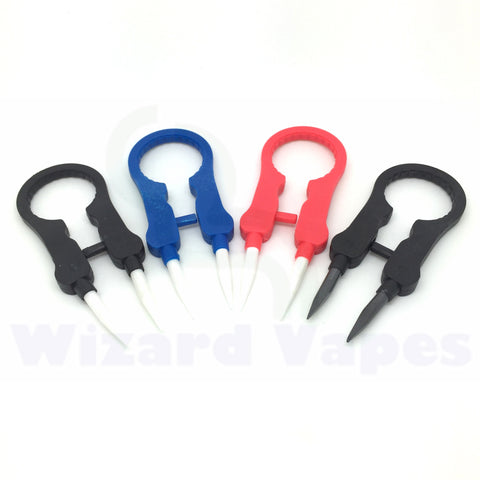 Vaper Twizer - Ceramic Tweezers & Atomizer Wrench
